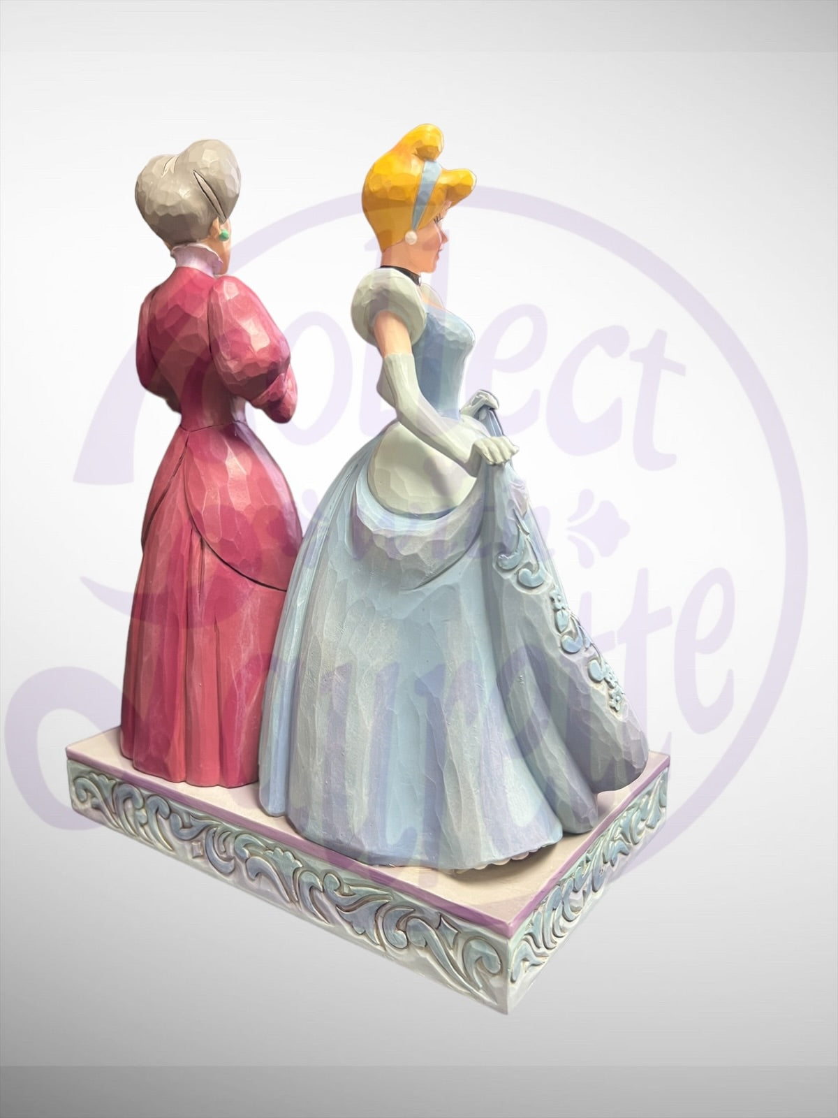 Jim Shore Disney Traditions - Cruel and Compassionate Cinderella and Lady Tremaine Figurine